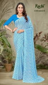 Star Chiffon Lehriya 03 By Ruchi Chiffon Printed Sarees Wholesale Price In Surat